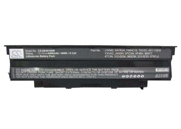 Батерия за лаптоп Dell Inspiron 15 N5010 15R N5010 N5010 N5110 14R N5110 3550 Vostro 3550 J1KND 11.1V 4400mAh CAMERON SINO 1