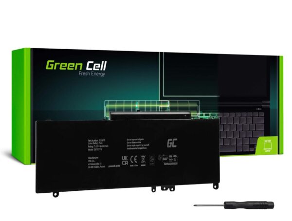 Батерия за лаптоп Dell Latitude E5250 E5450 E5550 G5M10 0WYJC2 7,6V 6200mAh GREEN CELL 1