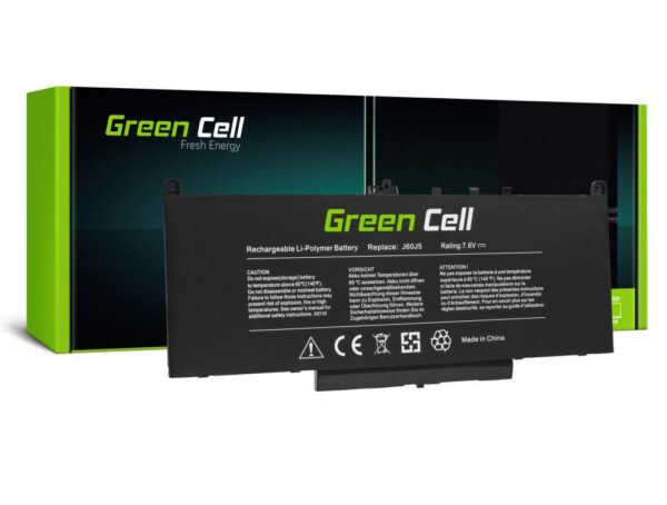 Батерия за лаптоп Dell Latitude E7270 E7470 J60J5 7,6V 5800mAh GREEN CELL 1