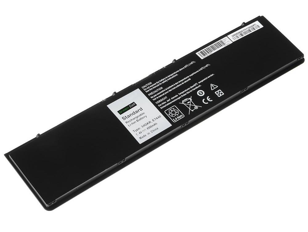 Батерия за лаптоп DELL Latitude E7440 E7450 34GKR 3RNFD PFXCR 7,2V 4500mAh GREEN CELL 2