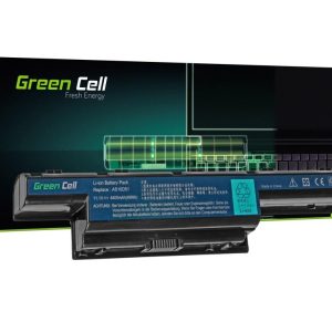 Батерия  за лаптоп GREEN CELL, Acer Aspire AS10D31 5733 5741 5742 5742G 5750G E1-571, TravelMate 5740 5742, 11.1V, 4400mAh 1