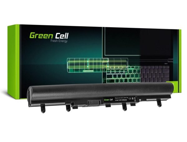 Батерия  за лаптоп GREEN CELL, Acer Aspire E1-522 E1-530 E1-532 E1-570 E1-572 V5-531 V5-571 AL12A32, 14.4V, 2200mAh 2
