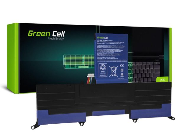 Батерия  за лаптоп GREEN CELL ACER ASPIRE S3  AP11D3F GREENCELL  LiPo, 11.1V, 3000mAh 2