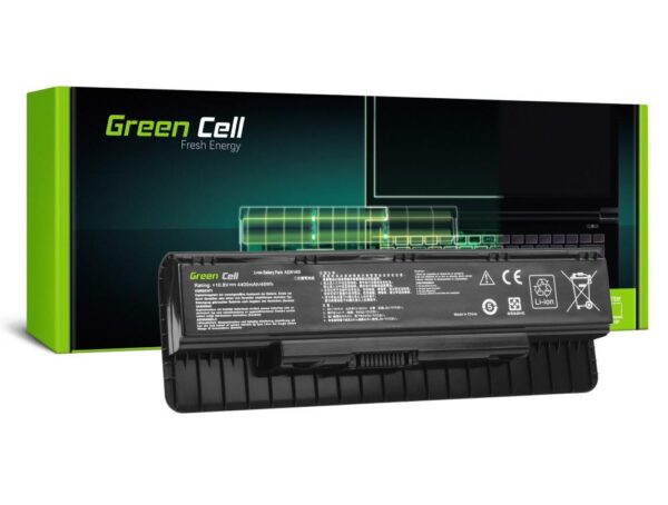 Батерия  за лаптоп GREEN CELL, Asus A32N1405, G551, G551J, G551JM, G551JW, G771, G771J, G771JM, G771JW, N551, N551J, N551JM, N551JW, N551JX, 10.8V, 4400mAh 1