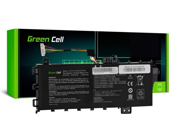 Батерия за лаптоп GREEN CELL ASUS B21N1818 C21N1818-1 for Asus VivoBook 15 A512 7,6V 4150mAh LIPO 1