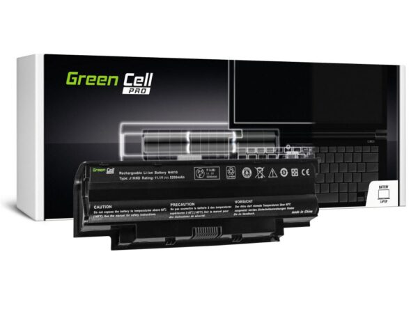 Батерия за лаптоп GREEN CELL, Dell Inspiron 15 N5010 15R N5010 N5010 N5110 14R N5110 3550 Vostro 3550, 11.1V, 5200mAh 1