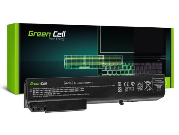 Батерия за лаптоп GREEN CELL, HSTNN-LB60 for HP EliteBook 8530p 8530w 8540p 8540w 14,4V 4400mAh 1