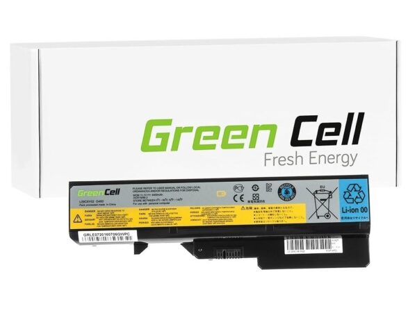 Батерия за лаптоп GREEN CELL, IBM Lenovo B570 G560 G570 G575 G770 G780 IdeaPad Z560 Z565 Z570 Z585, 10.8V, 4400mAh 1