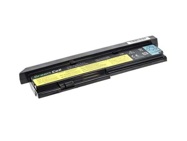 Батерия за лаптоп GREEN CELL, IBM Lenovo ThinkPad X200 X201 X201i 42T4534, 10.8V, 6600mAh 2