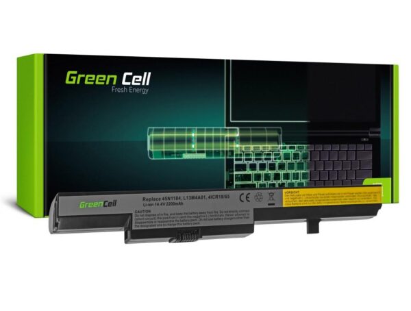 Батерия за лаптоп GREEN CELL, Lenovo B40 B50 G550s N40 N50 45N1184, 14.4V, 2200mAh 1