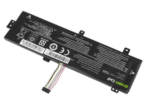 Батерия за лаптоп GREEN CELL, Lenovo L15C2PB3 L15L2PB4 L15M2PB3 L15S2TB0 for Lenovo Ideapad 310-15 IAP 310-15IKB 310-15ISK 510-15IKB 510-15ISK 7,6V 3500mAh 3