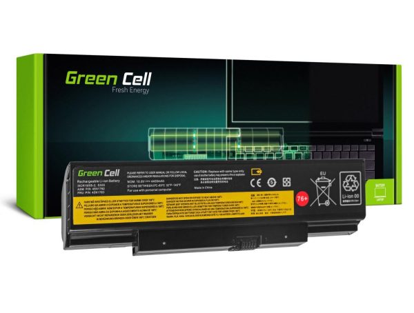 Батерия за лаптоп GREEN CELL, Lenovo ThinkPad Edge E550 E550c E555 E560 E565 10,8V 4400mAh 1