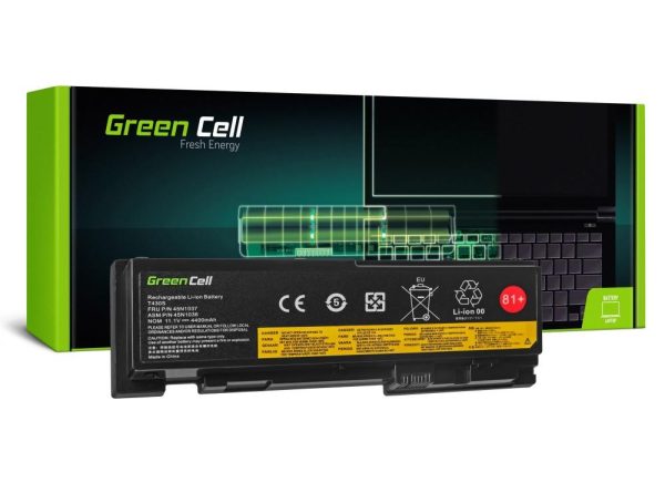 Батерия  за лаптоп GREEN CELL Lenovo ThinkPad T430S T430SI 42T4844, 11.1V, 4400mAh 1