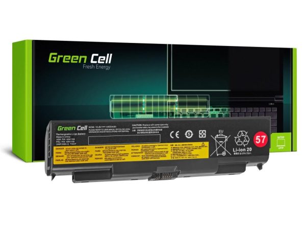 Батерия за лаптоп GREEN CELL, Lenovo ThinkPad T440P, T540P, W540, W541, L440, L540, 11.1V, 4400mAh 1