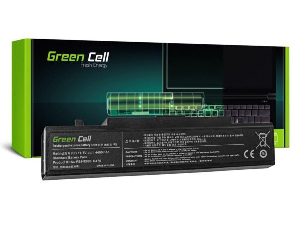 Батерия за лаптоп GREEN CELL, Samsung PB9NC6B Q318 R710 PB9NC6B, 11.1V, 4400mAh 1