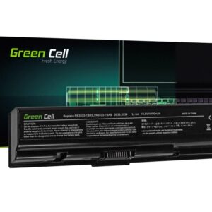 Батерия за лаптоп GREEN CELL, Toshiba Satellite A200 A300 A500 L200 L300 L500 PA3534U, 10.8V, 4400 mAh 1