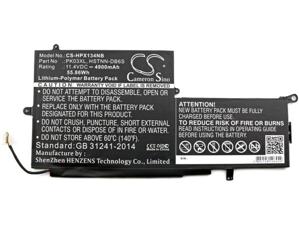 Батерия за лаптоп HP HSTNN-DB6S PK03XL for Spectre Pro X360, 11,4V 4900mAh CAMERON SINO 1