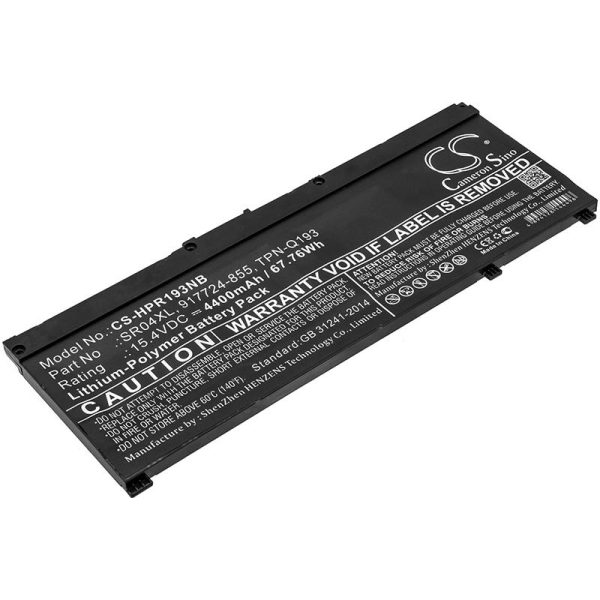 Батерия за лаптоп HP Omen 15-ce000ng; Pavilion 15-CE015DX  SR04XL LiPo  15,4V 4400mAh CAMERON SINO 3