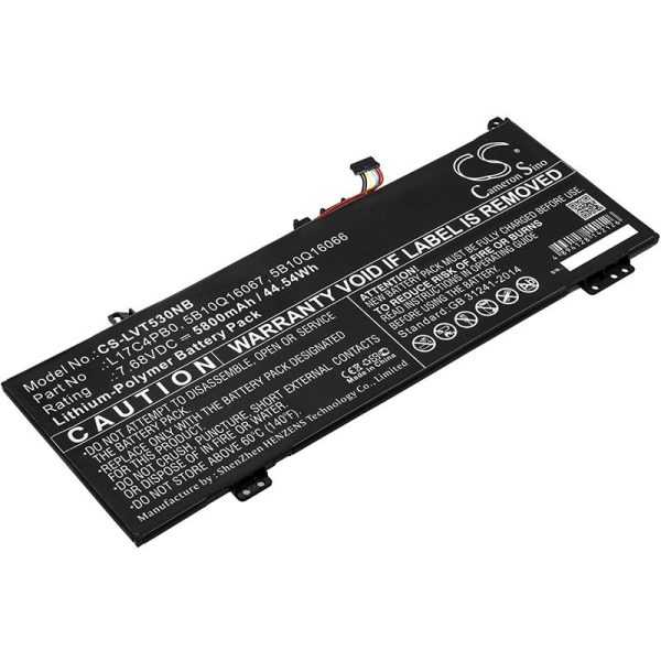 Батерия за лаптоп LENOVO IdeaPad 530S, Yoga 530-14A  L17C4PB0 7,68V 5800mAh LiPo CAMERON SINO 1
