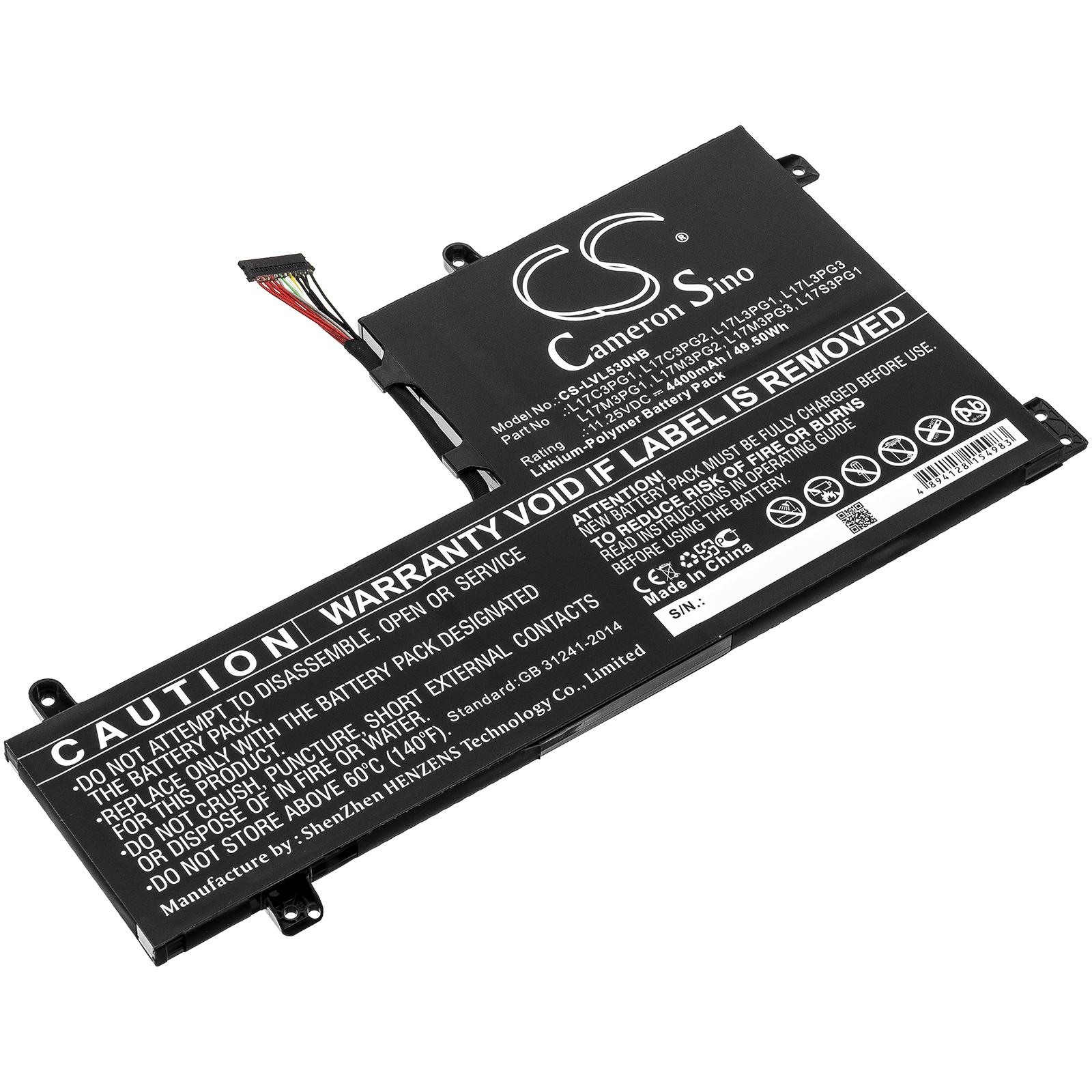 Батерия за лаптоп LENOVO L17C3PG1 Legion Y530 Y730 LVL530NB 11.25V 4400mAh CAMERON SINO 2