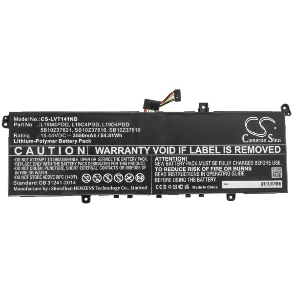 Батерия за лаптоп Lenovo ThinkBook 13s 14s 5B10Z37621 15.44V 3550mAh CAMERON SINO 1