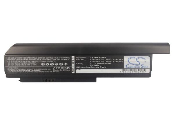 Батерия за лаптоп LENOVO Thinkpad X220, X230 42T4862 11,1V 6600mAh CAMERON SINO 1
