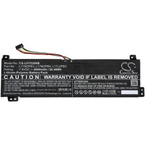 Батерия за лаптоп Lenovo Yoga V330-15 Yoga V530-15 L17M2PB4 LiPo 7.6V 4000mAh CAMERON SINO 1