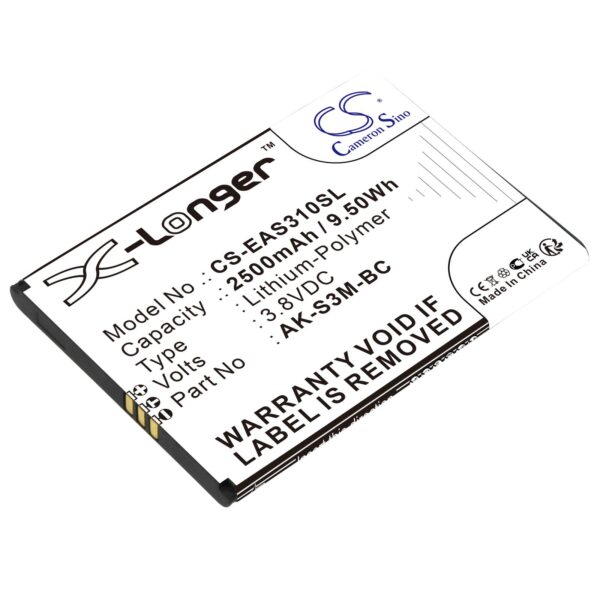 Батерия за мобилен телефон EMPORIA Smart 3 Mini, Smart 4 AK-S3M-BC LiPo 3,8V 2500mAh CAMERON SINO 1
