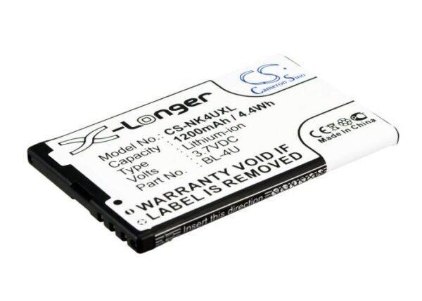 Батерия за мобилен телефон NOKIA 301, 3120 Classic, 5530 XpressMusi BL-4U LIIon   3,7V 1200mAh  Cameron Sino 1