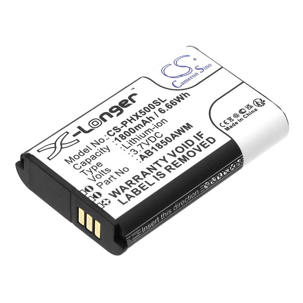 Батерия за мобилен телефон   PHILIPS AB1720AWM, AB1790AWM, Xenium 9A9K LiIon 3,7V 1800mAh CAMERON SINO 1