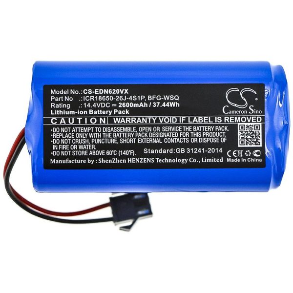 Батерия за прахосмукачка ECOVACS BFD-WSQ, CEN360   BFG-WSQ LiIon 14,4V 2600mAh CAMERON SINO 3