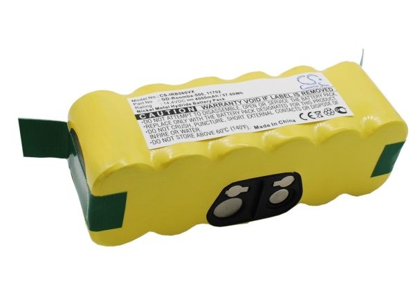 Батерия за прахосмукачка  iRobot APS 500 Roomba 500 , 530  NIMH 14,4V 4000mAh CAMERON SINO 3