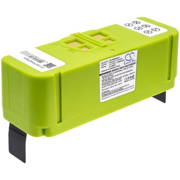 Батерия за прахосмукачка iRobot Roomba 614, Roomba 640, 652, 680,690, 850, 980 4374392 LiIon 14,4V 4000mAh CAMERON SINO 1