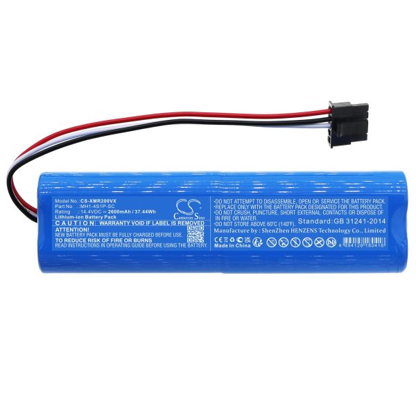 Батерия за прахосмукачка  Xiaomi Mi Robot Vacuum Mop P, Mijia 2, VIOMI V2 Pro LiIon 14,4V 2600mAh CAMERON SINO 3