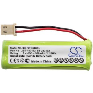 Батерия за телефон 2.4V NiMH 500mAh BT-183482 за V TECH 89134801; DS6401DS6401 Cameron Sino 1