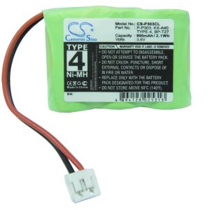 Батерия за телефон 3* 1/2АА 3.6V NiMH 600mAh V Tech 2417  KX-A40 Cameron Sino 1