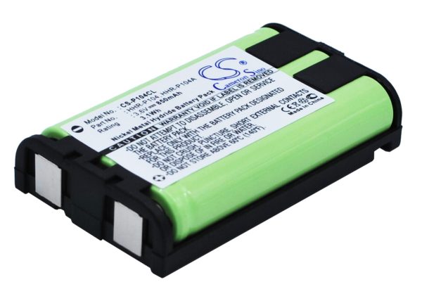 Батерия за телефон 3.6V NiMH 850mAh HHR-P104 Panasonic KX-TG5452M Cameron Sino 2