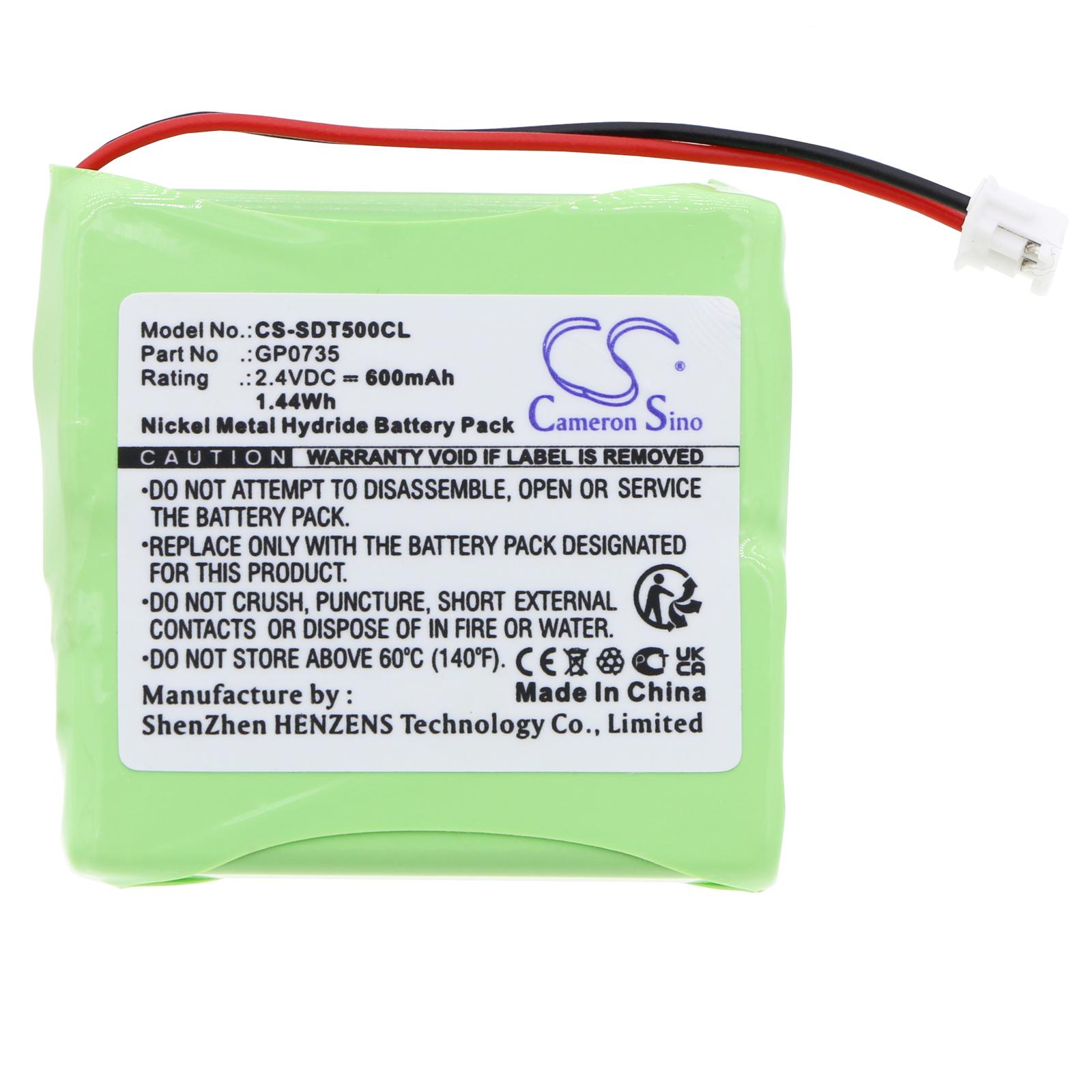Батерия за телефон Doro TH50 TH60 2,4V 600mAh NIMH SDT500CL Cameron Sino 1