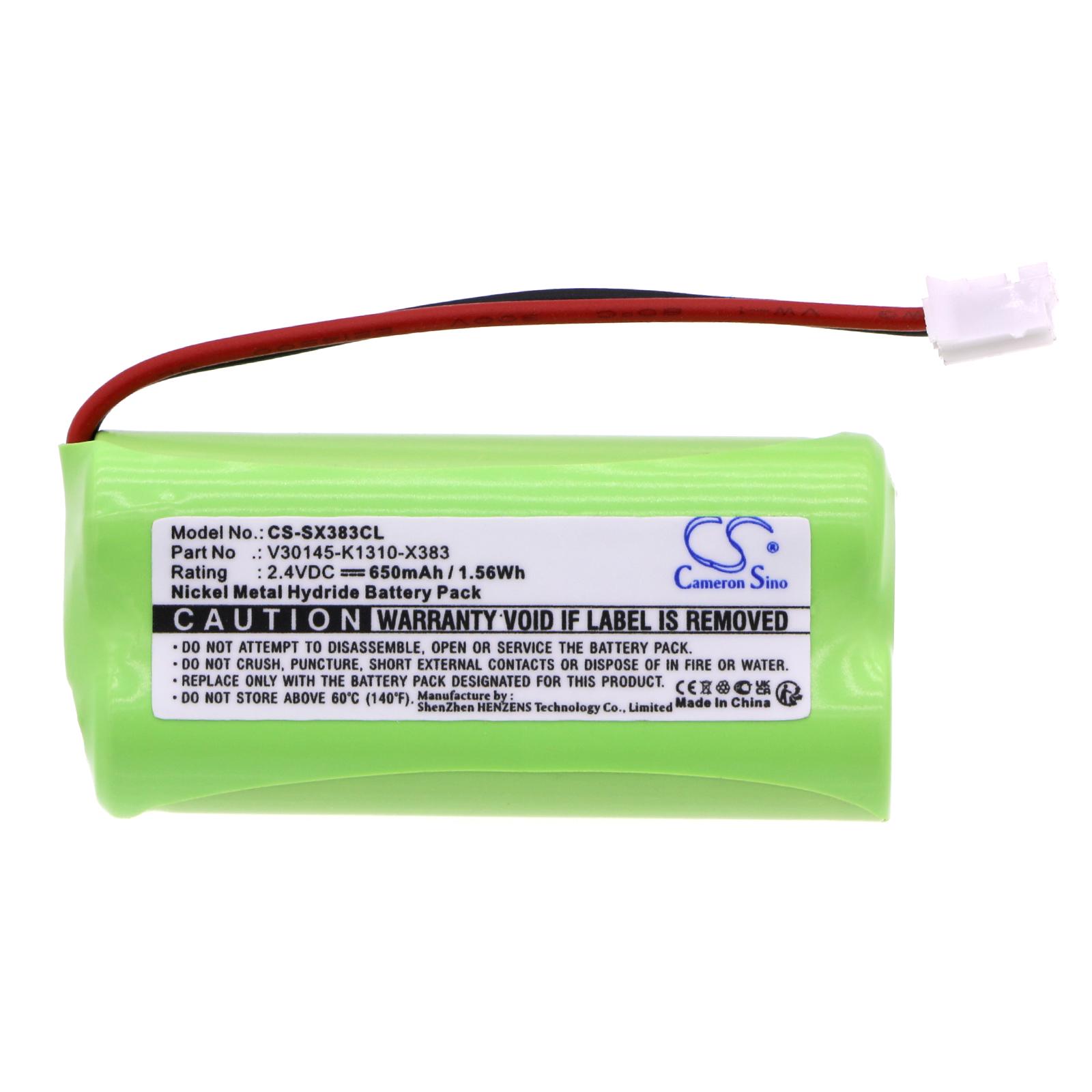 Батерия за телефон за Siemens Gigaset A120/A140 2*AАA 2.4V NiMH 650mAh T382 Cameron sino 1