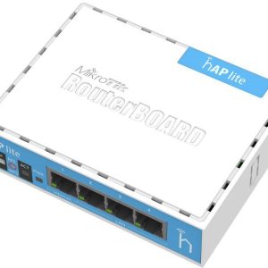 Безжичен Access Point MikroTik hAP lite RB941-2nD, 32MB RAM, 4xLAN, built-in 2.4Ghz 802.11b/g/n, Classic 1