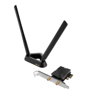Безжичен адаптер ASUS PCE-BE92BT WiFi 7 PCI-e две външни антени и Bluetooth 5.4 1