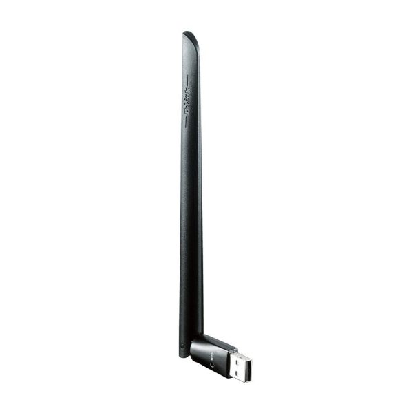 Безжичен адаптер D-Link DWA-172, dual band AC600 High-Gain, USB 2