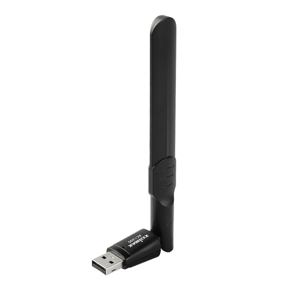 Безжичен адаптер EDIMAX EW-7822UAD, USB, Realtek, 2.4Ghz/5GHz, AC1200, с външна антена 1