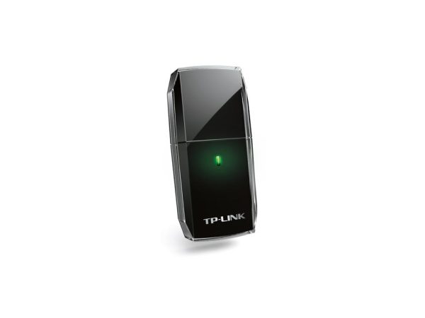 Безжичен адаптер TP-LINK Archer T2U, AC600, Dual band, USB, вградена антена 2