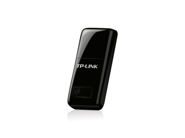 Безжичен адаптер TP-LINK TL-WN823N, 300 Mbps, USB, Вградена антена 4