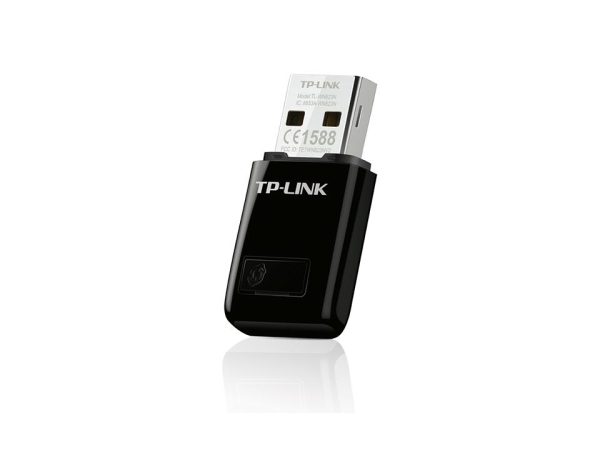 Безжичен адаптер TP-LINK TL-WN823N, 300 Mbps, USB, Вградена антена 5