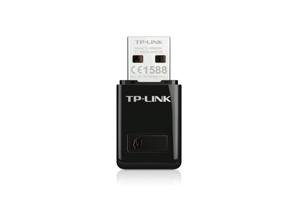 Безжичен адаптер TP-LINK TL-WN823N, 300 Mbps, USB, Вградена антена 6