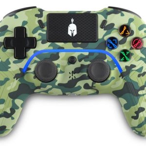 Безжичен геймпад Spartan Gear Aspis 4, за PC и PS4, Green Camo 1