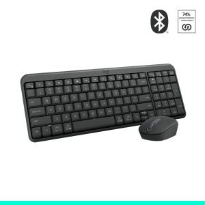 Безжичен комплект Logitech MK250 Graphite - Кирилизирана 1