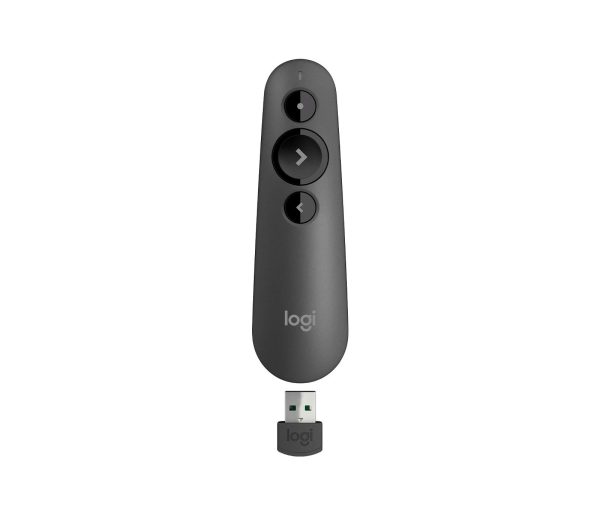 Безжичен презентер Logitech R500s, Bluetooth, 2.4 GHz Wireless, Черен 4